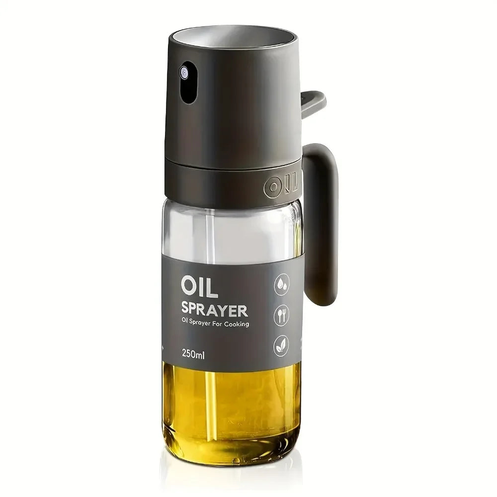 Oil Sprayer for Cooking, 250 ml Oil Spray Bottle and Oil Brush Kitchen, Oil Sprayer, Spray Bottle Oil Kitchen for Hot Air Fryer