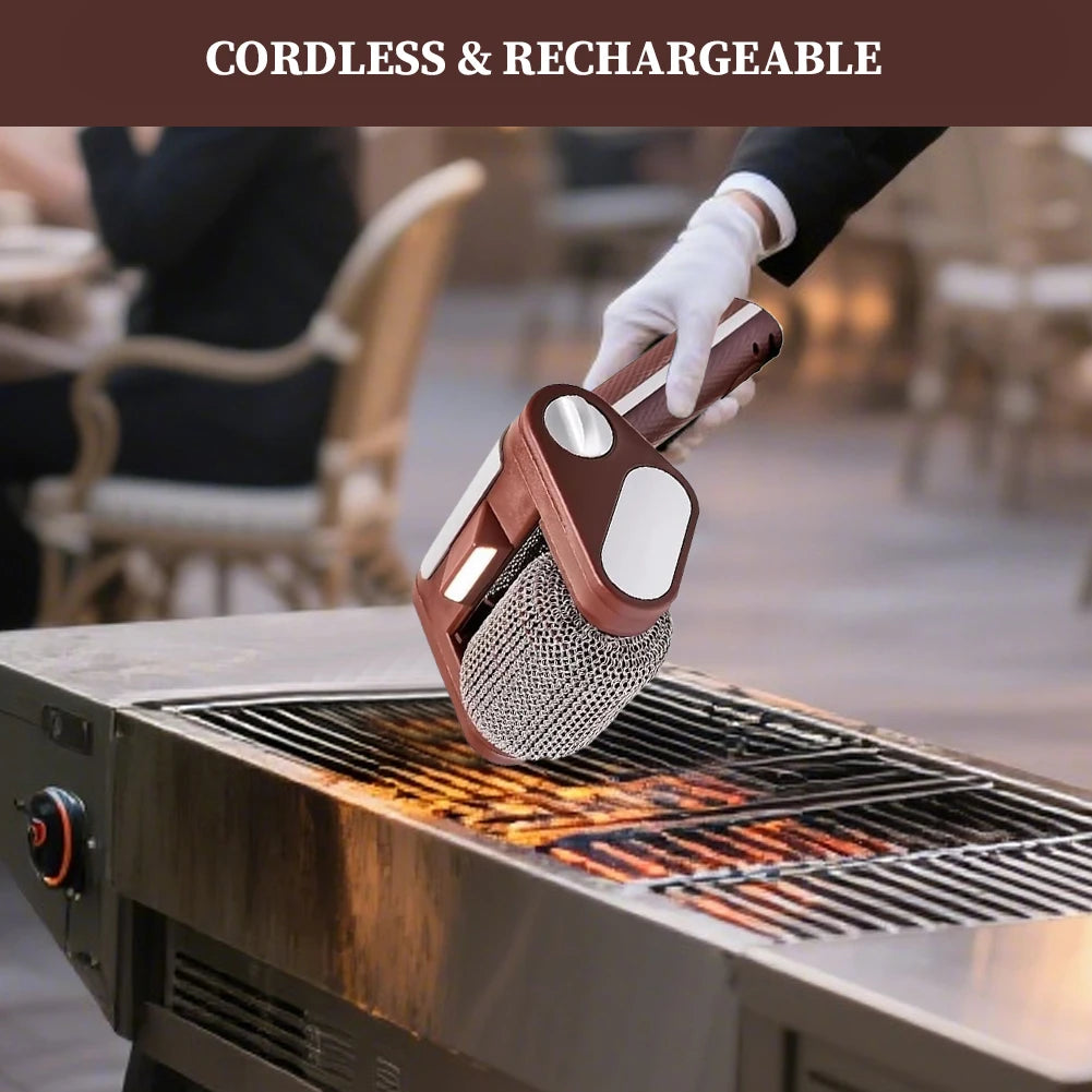 LED Electric Grill Cleaning Brush