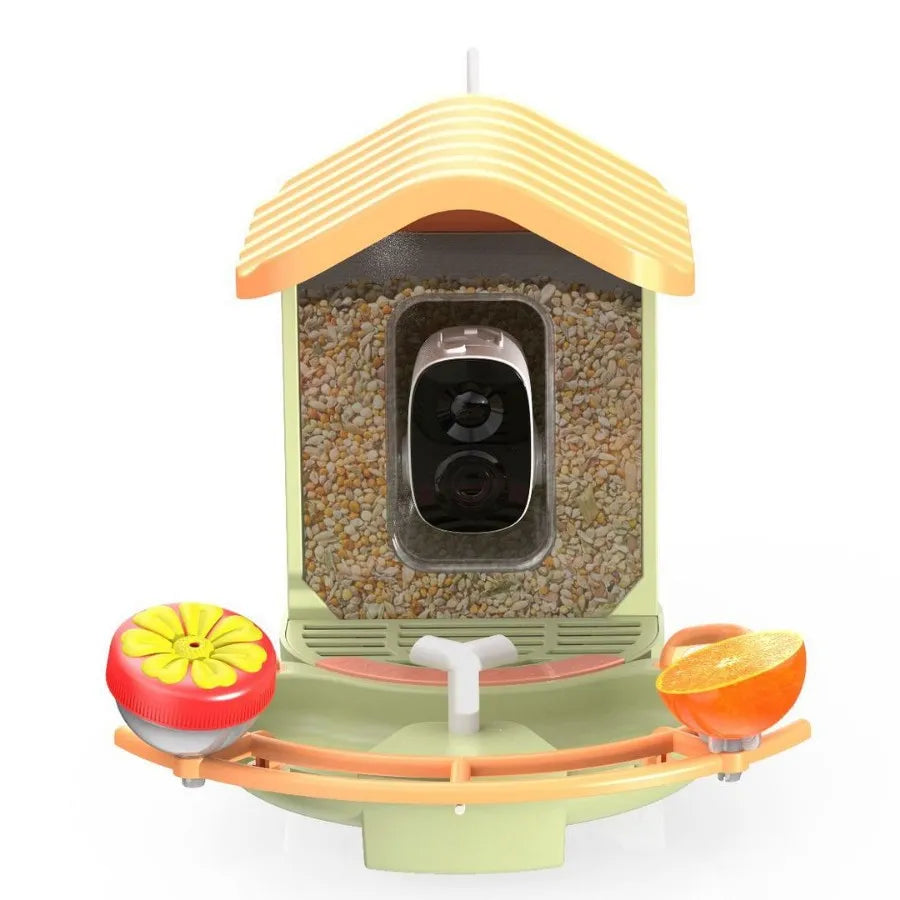 AI Pet Smart Feeder for Small Birds Watering Swimming New Popular Products Monitoring Photography Pet Care Technology