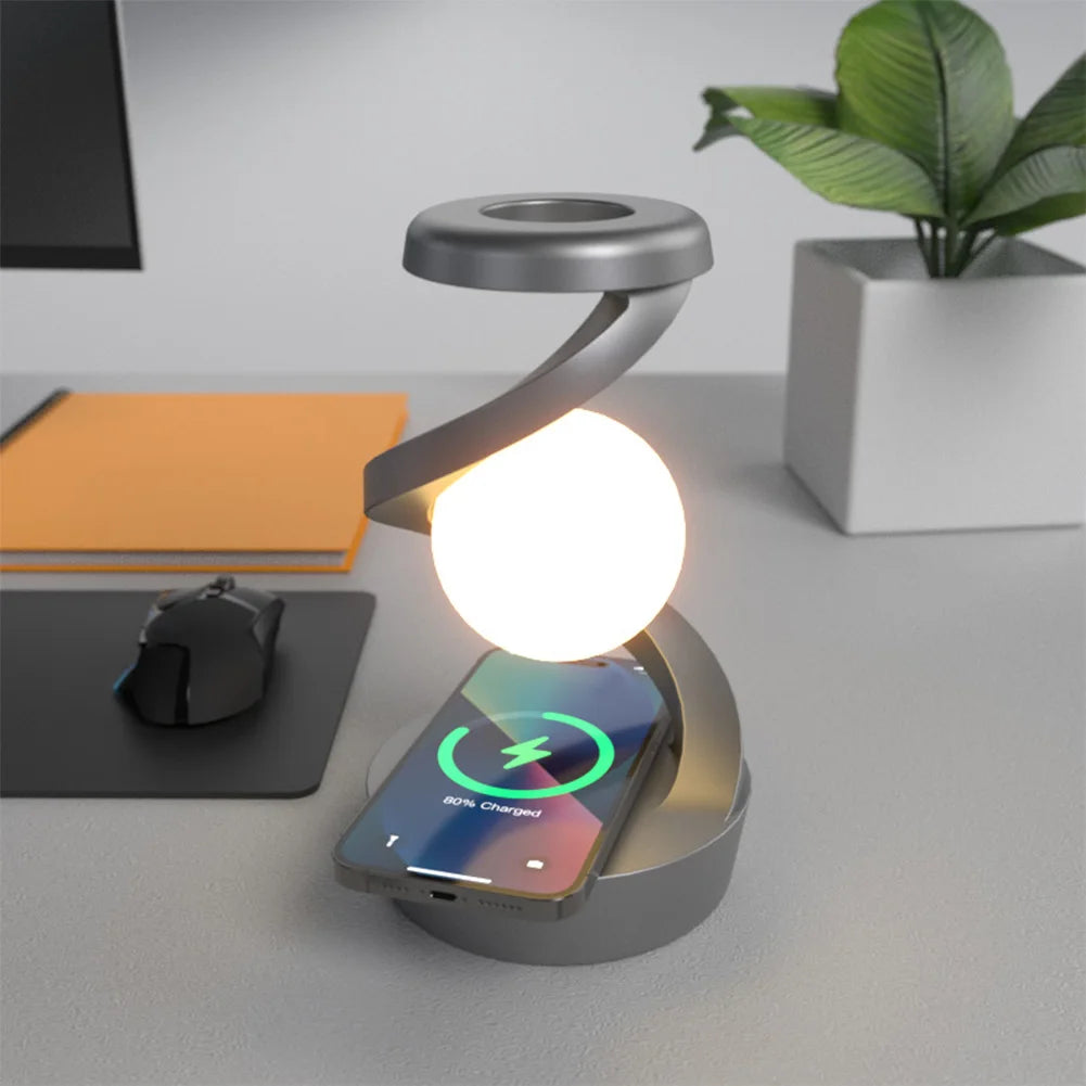 3D Floating Lamp with Phone Charger