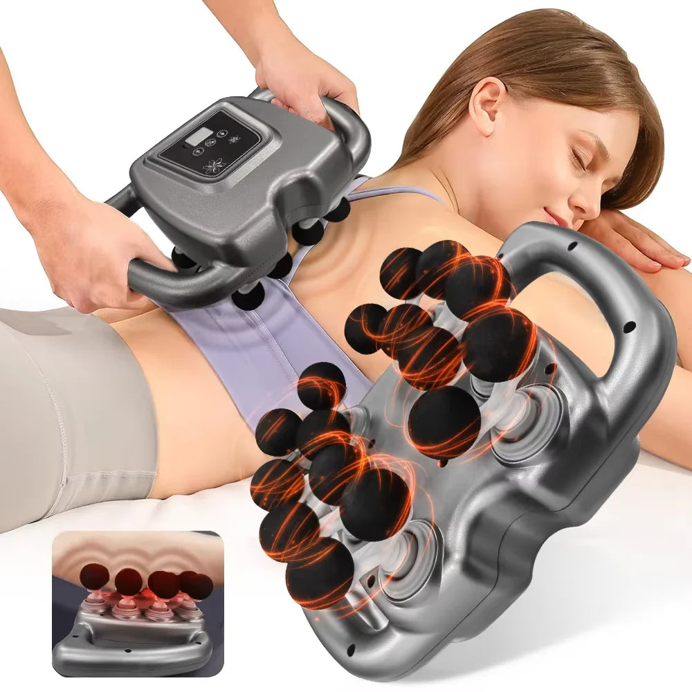 "Ultimate Massage Gun with 16 Heads"